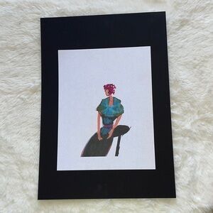 Digital art print book illustration hand made by me for my amazon book brand new